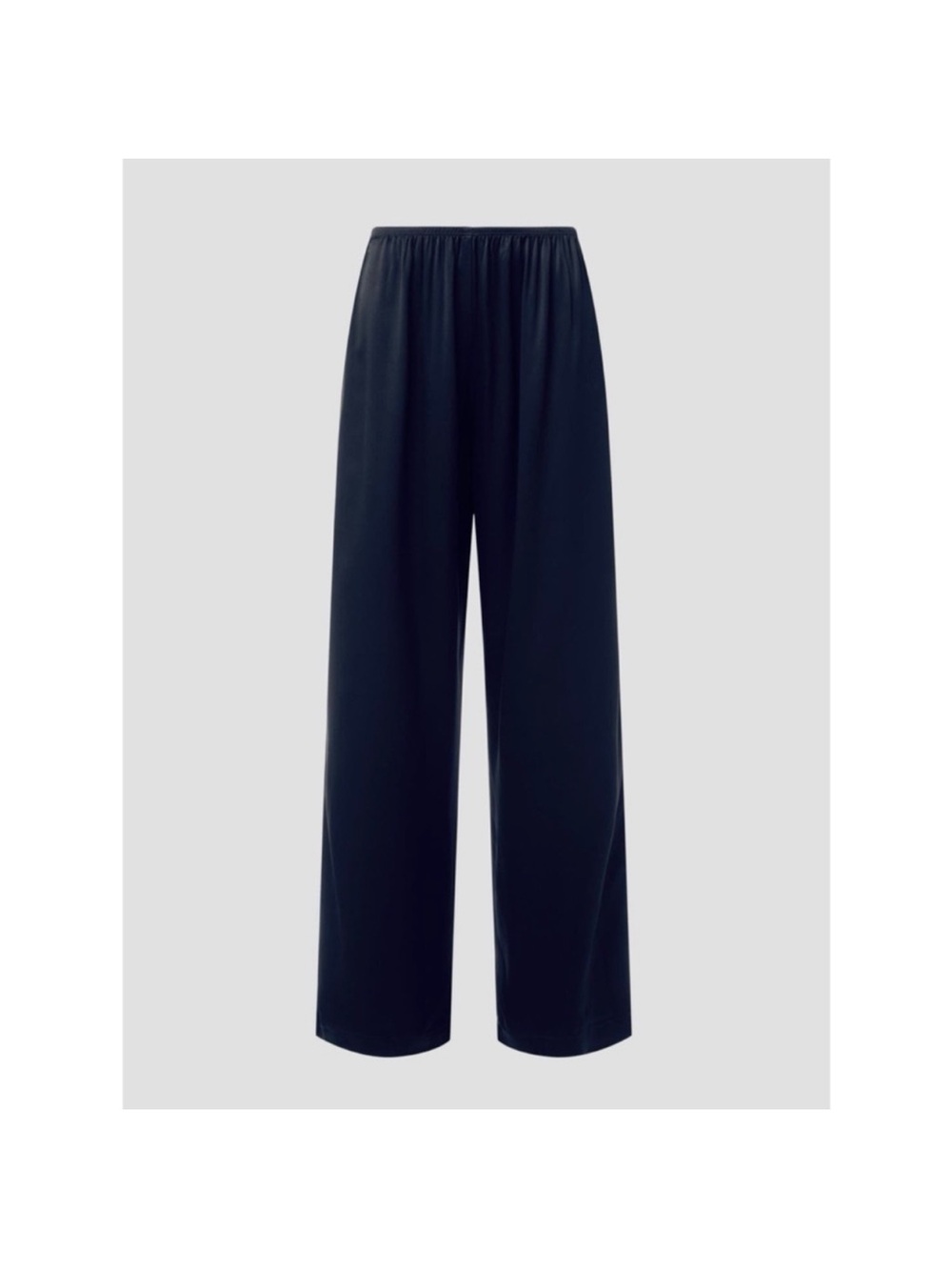 NWT DONNI The Silky Simple Pants Navy Blue Size Small - Picture 15 of 15